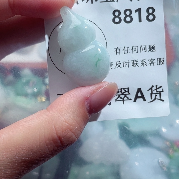 翡翠颈饰未镶嵌8818。