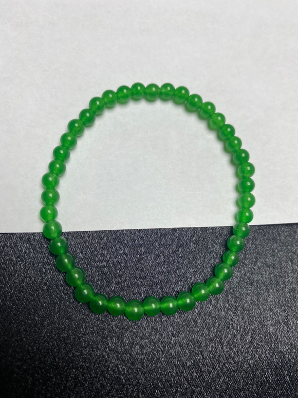 卡4+绿珠子（108颗）散珠批发手串多样性发货