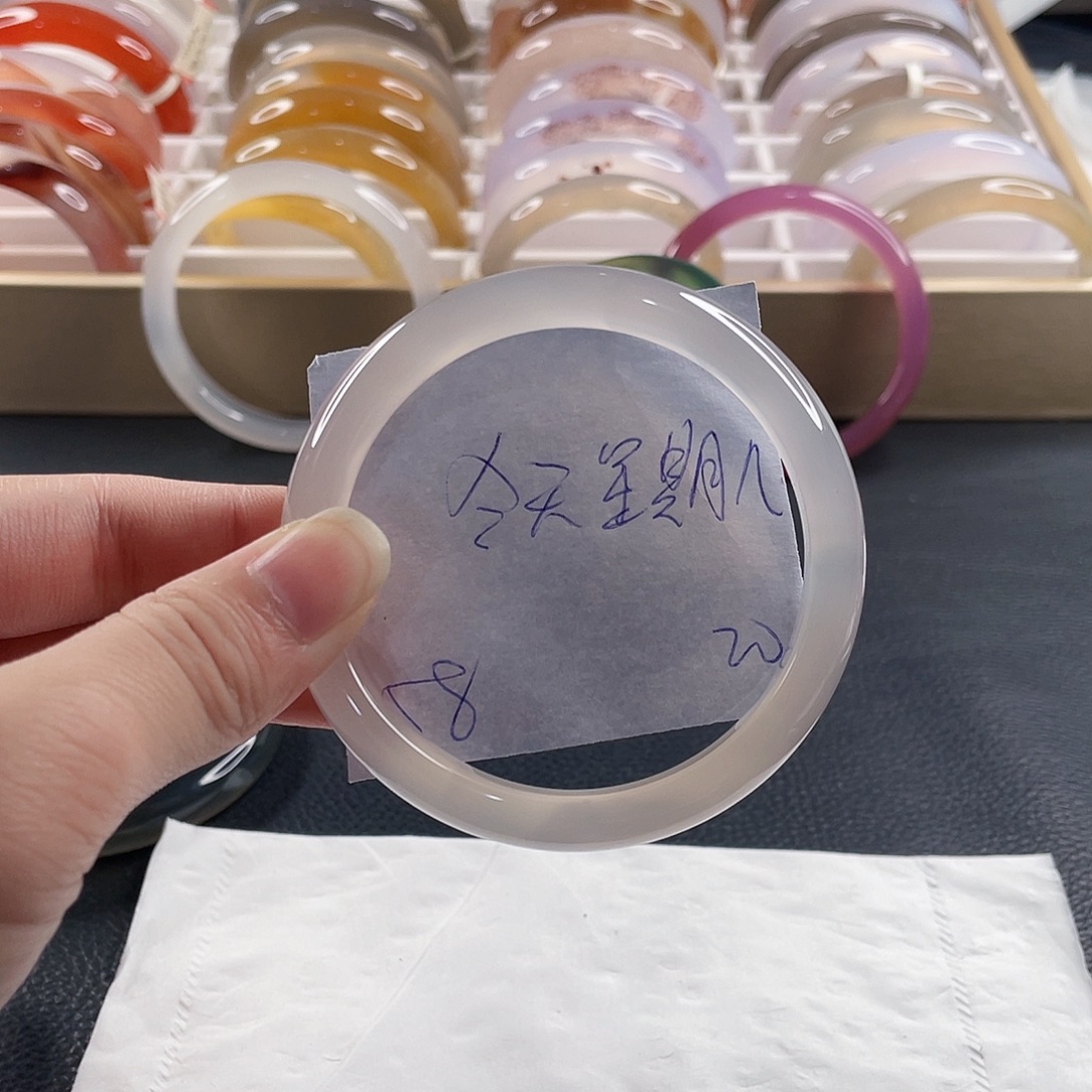 玛瑙/玉髓合金手镯