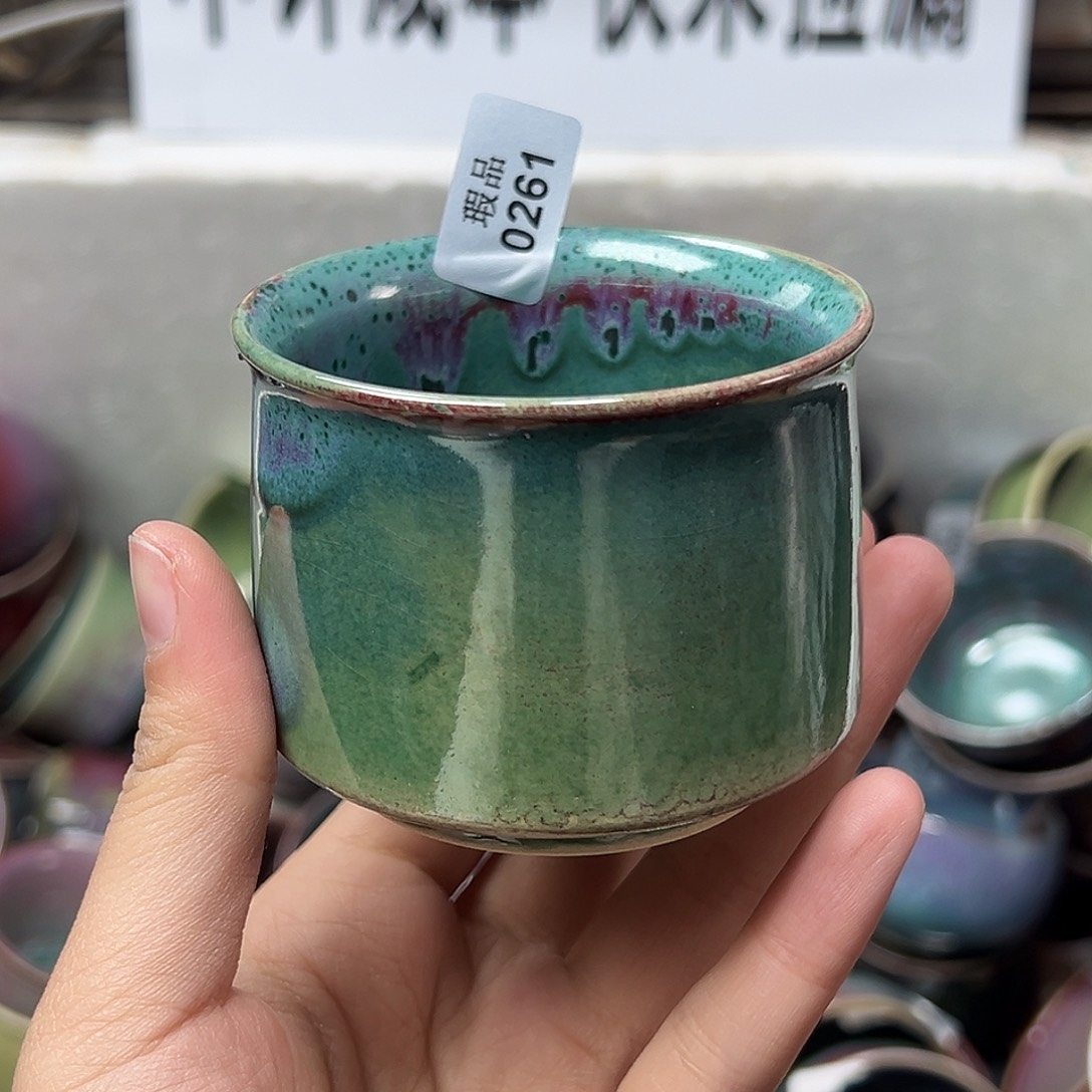 陶摆件窑口自销原矿钧瓷