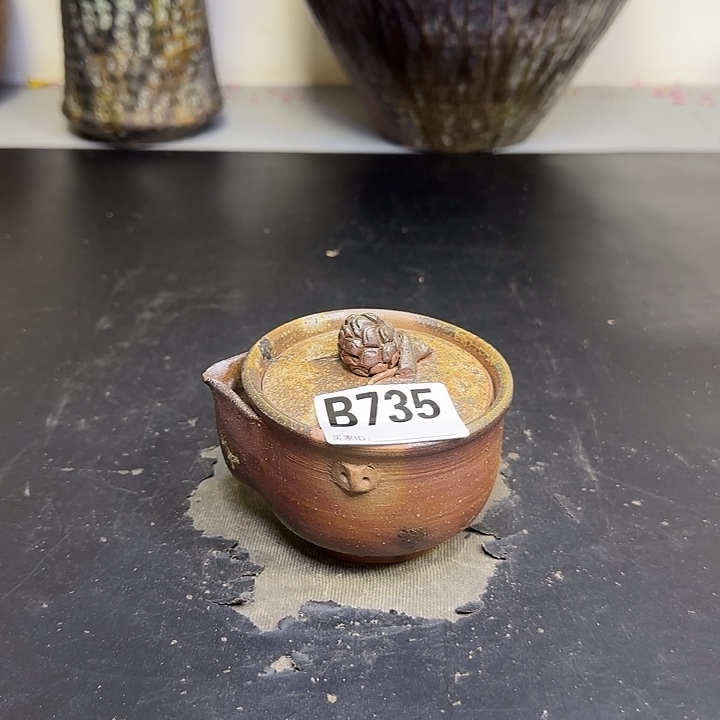 备前烧作品备前烧作品嘴磕