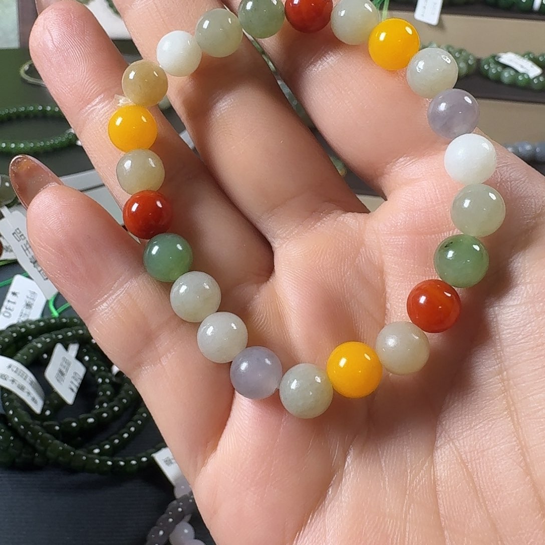 未镶嵌手串和田玉