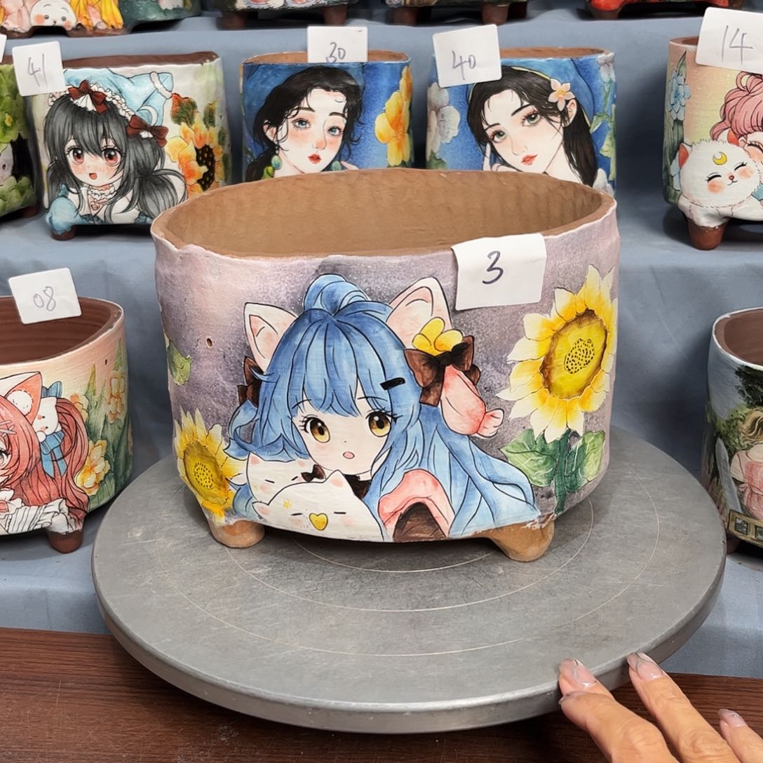 紫砂花盆微瑕福利