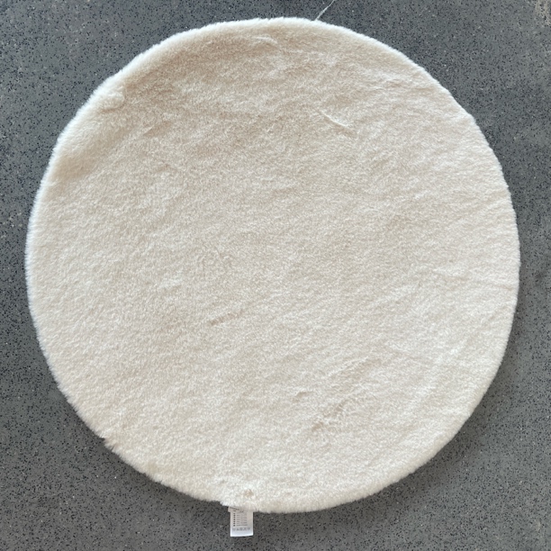 加厚毛绒圆形垫防滑保暖家居垫，卧室，换衣间垫，床边，四季通用