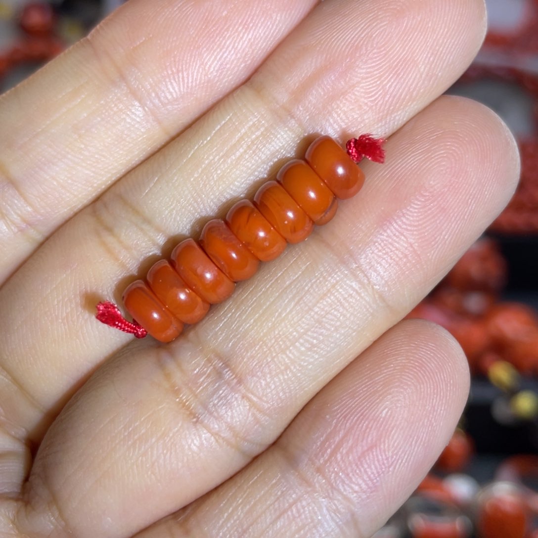 南红玛瑙未镶嵌珠宝奇石隔片配饰尺寸7左右