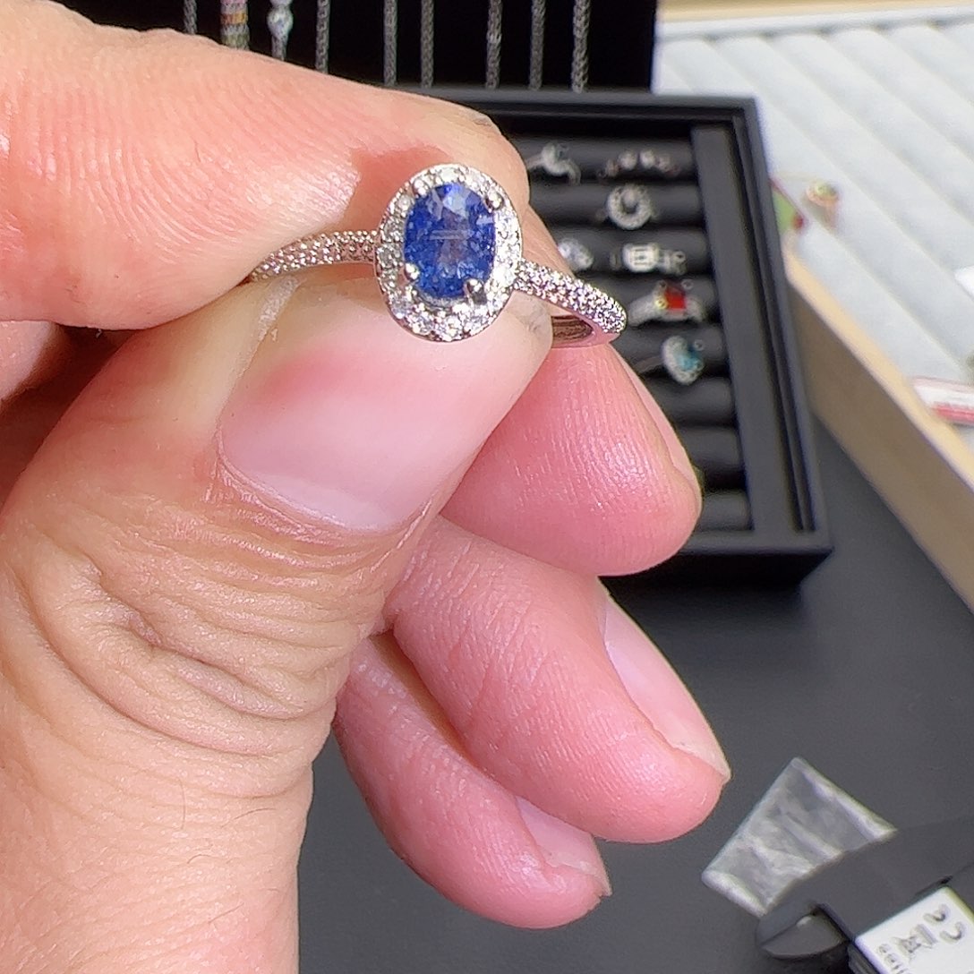 紫晶珠宝半成品银S925镶嵌