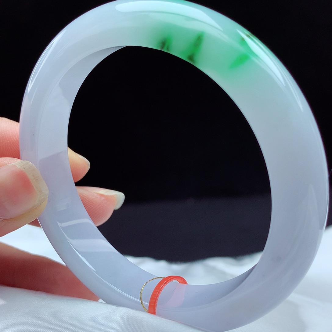 未镶嵌手镯翡翠57圈866