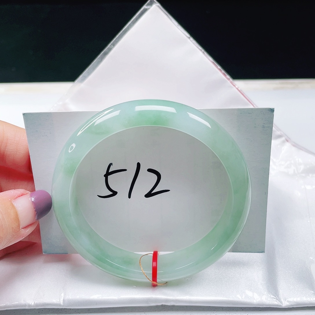 翡翠未镶嵌手镯缅甸翡翠58