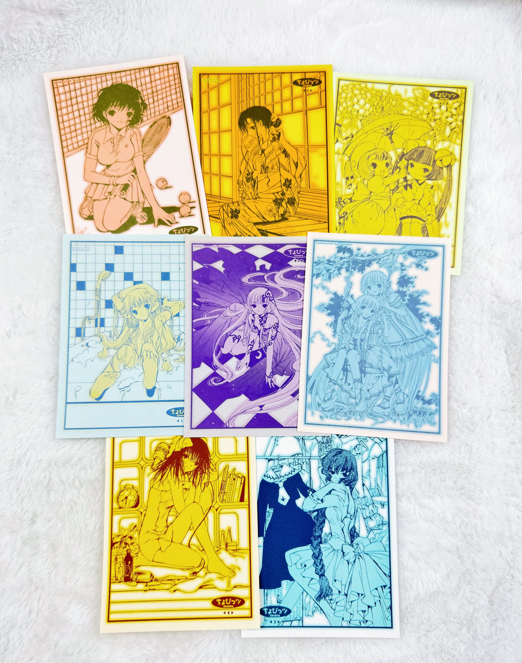 【盲抽】CLAMP 人形电脑天使心 chobits 明信片