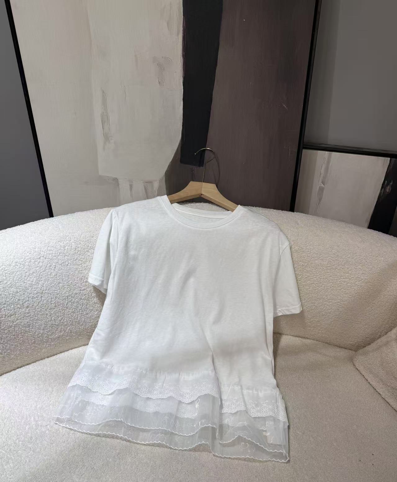 D525【PINGJIE】2025高货时尚宽松休闲潮流舒适百搭洋气短袖