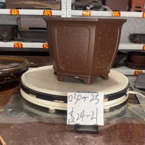 紫砂宜兴紫砂花盆