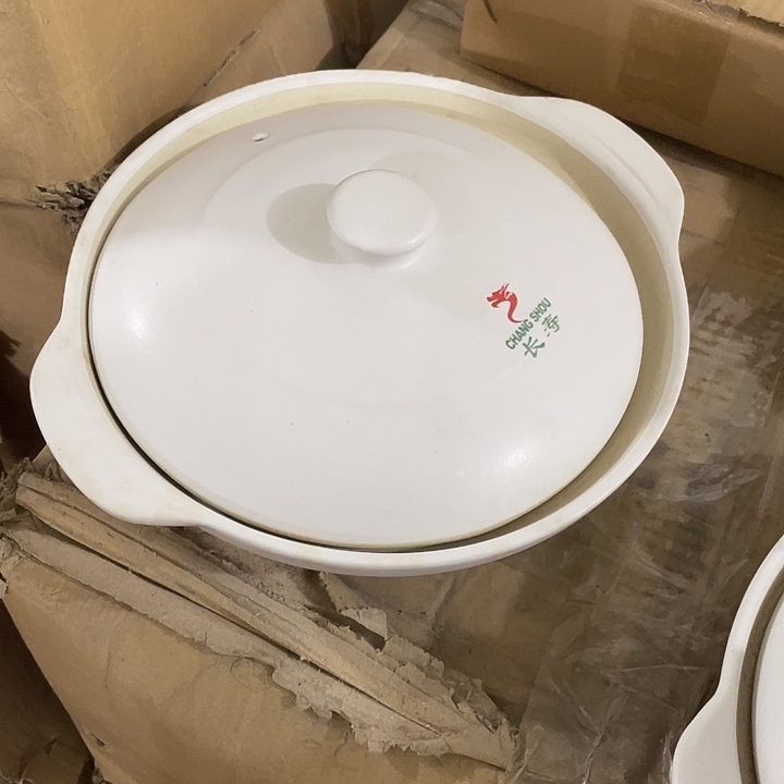 瓷片煲仔饭砂锅一个 微瑕疵