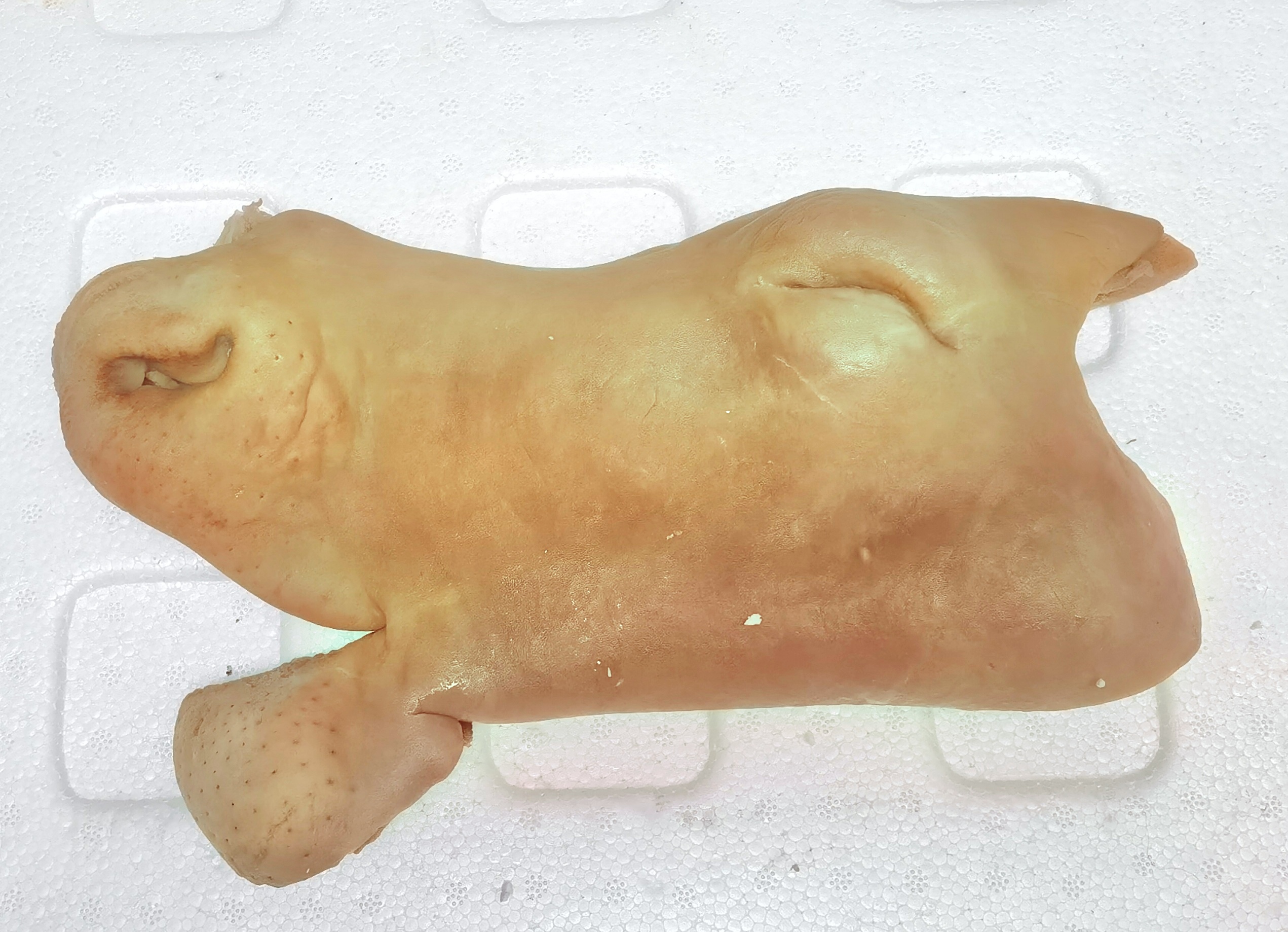 半熟黄牛牛头皮顺丰包邮