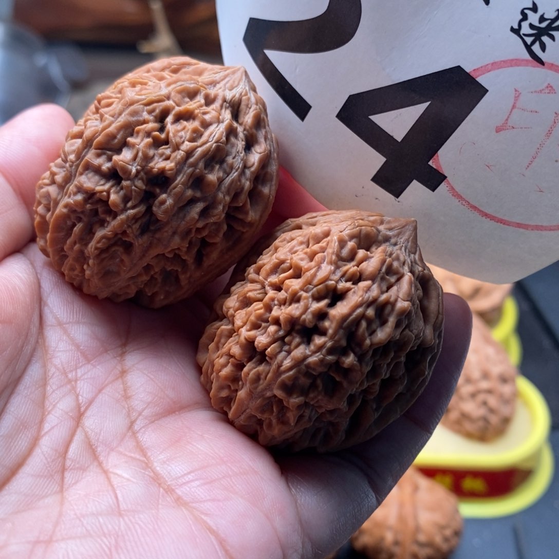 把件文玩核桃38全品大蒜货头56.2克