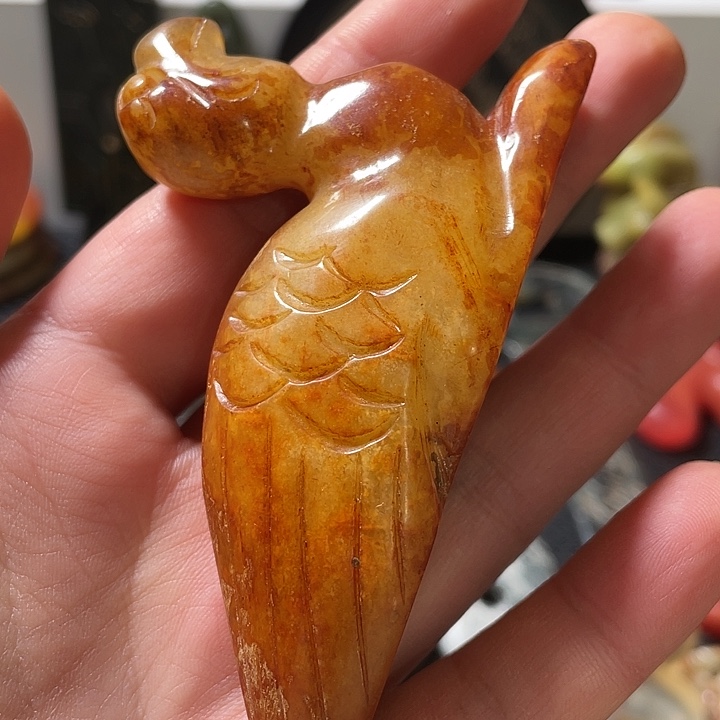 蛇纹石玉未镶嵌挂件