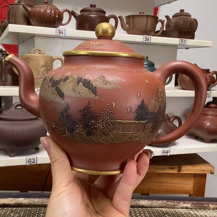紫砂茶壶全手工制作