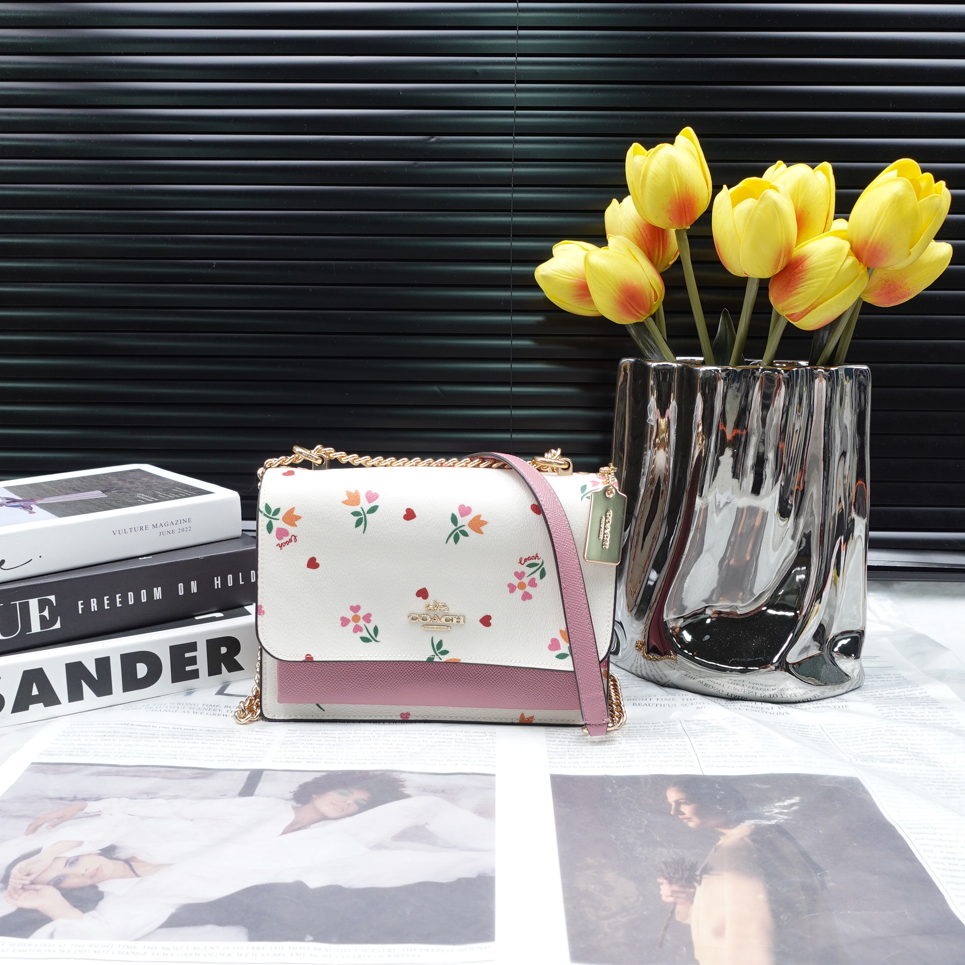 95新 COACH/蔻驰 单肩包/T10311998