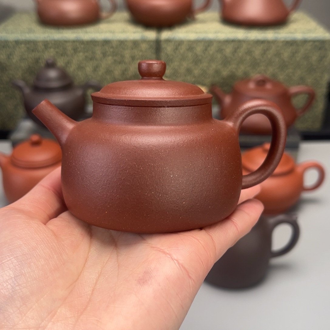 紫砂茶壶中槽清德钟150c c