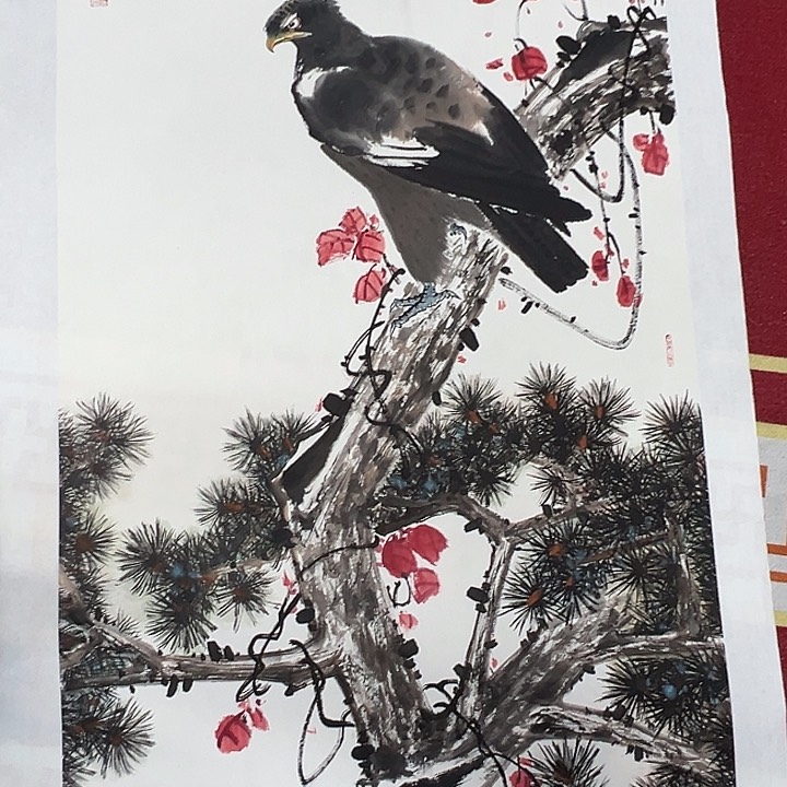 国画书画作品多次