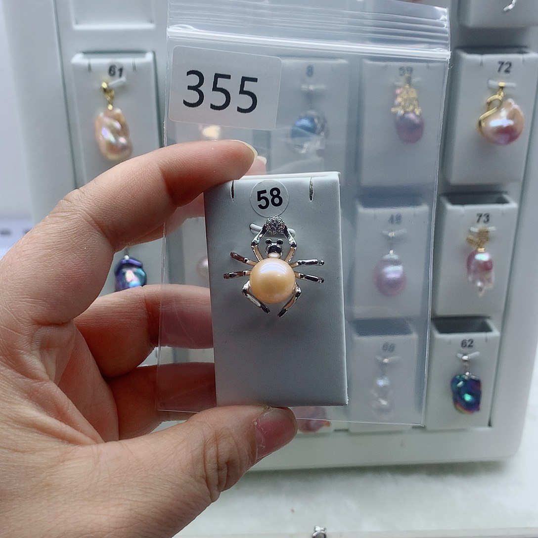 吊坠(不含链)淡水珍珠合金