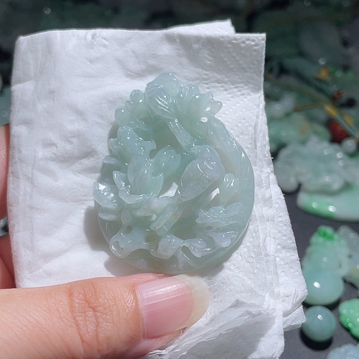 颈饰未镶嵌翡翠*️*天