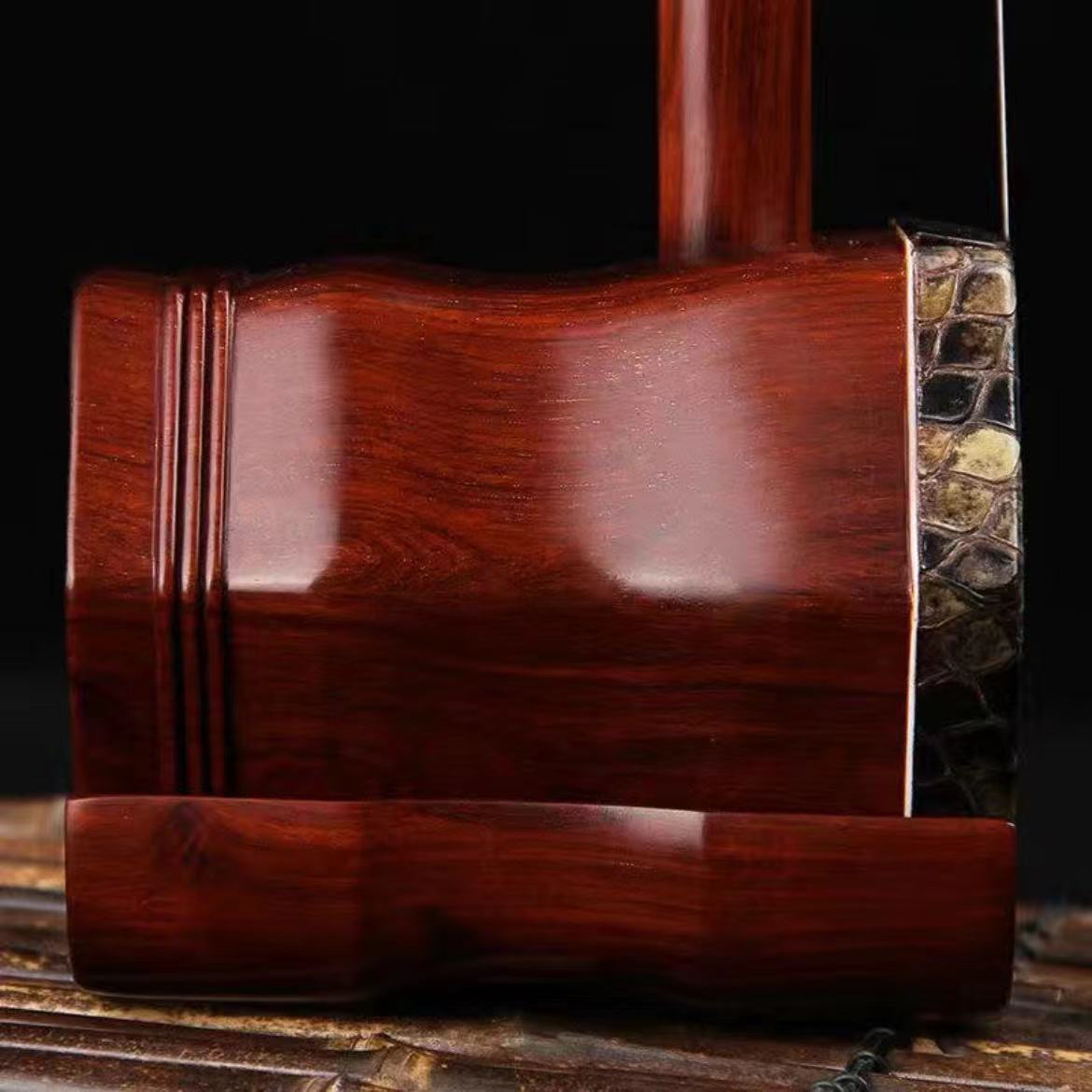 紫檀木二胡乐器专业演奏级胡琴