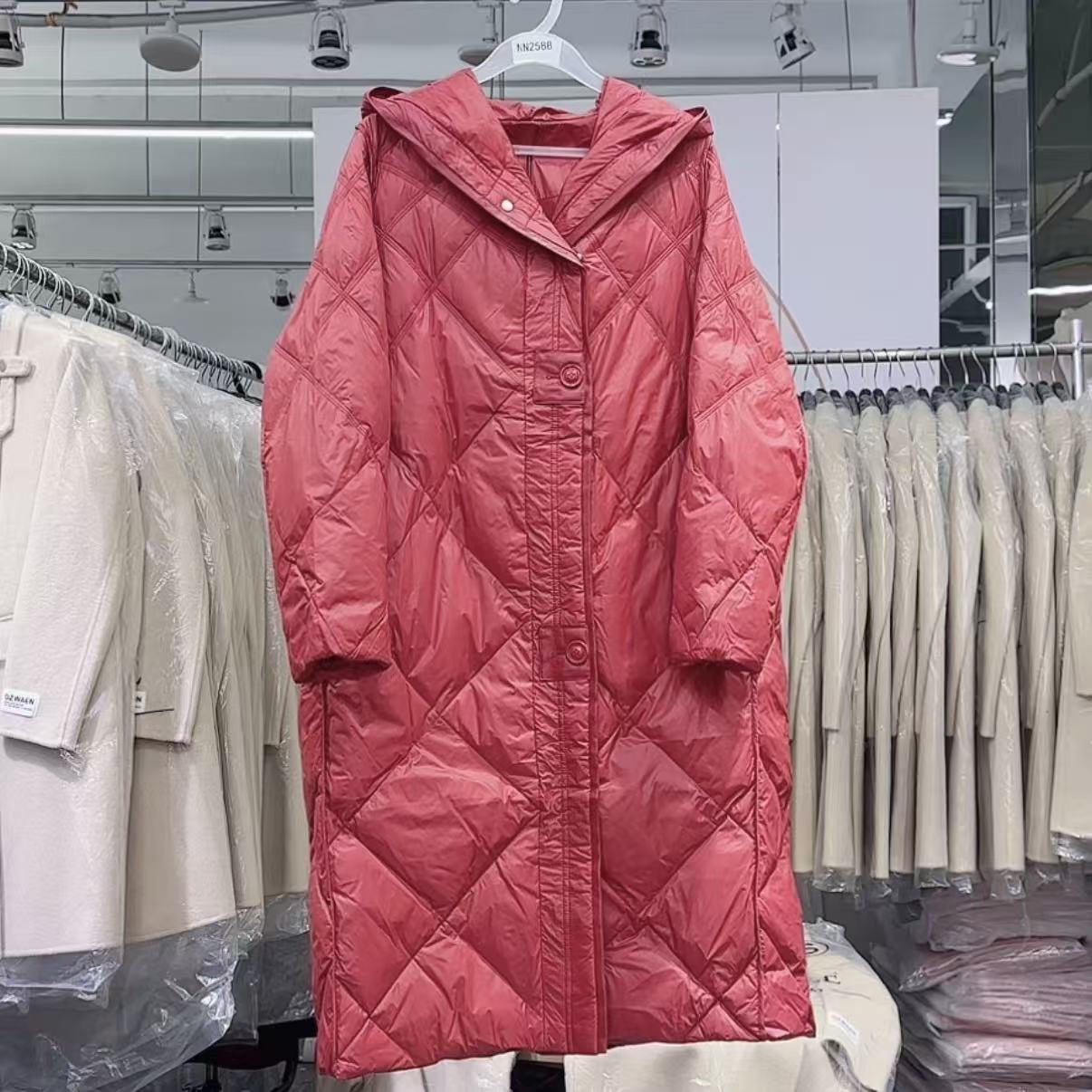 【香港•缇拓】NN2588-时尚女装设计感棉服法式气质显瘦洋气百搭