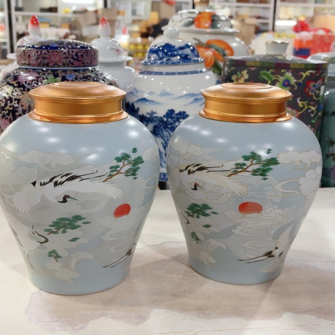 【闪购商品】罐陶瓷茶叶罐密封罐