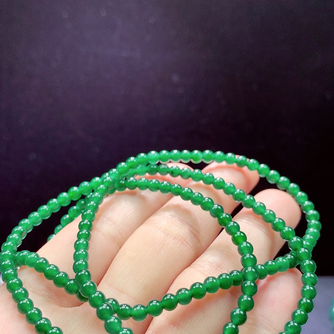 翡翠手链未镶嵌项链