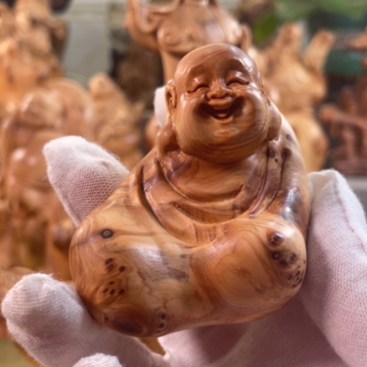 【闪购商品】柏木（崖柏）崖柏工艺品手把件