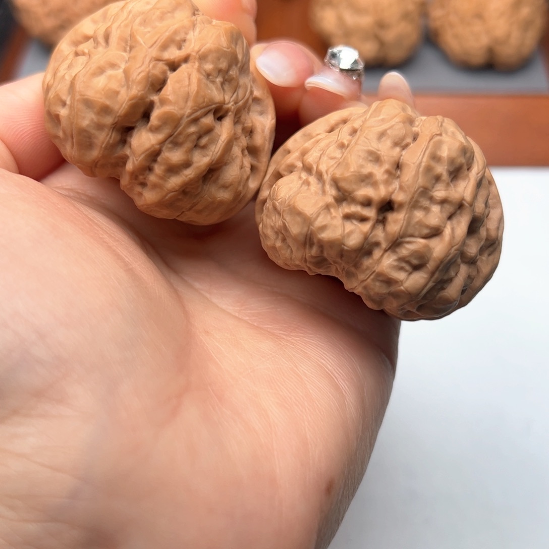 文玩核桃把件蛤蟆42丽