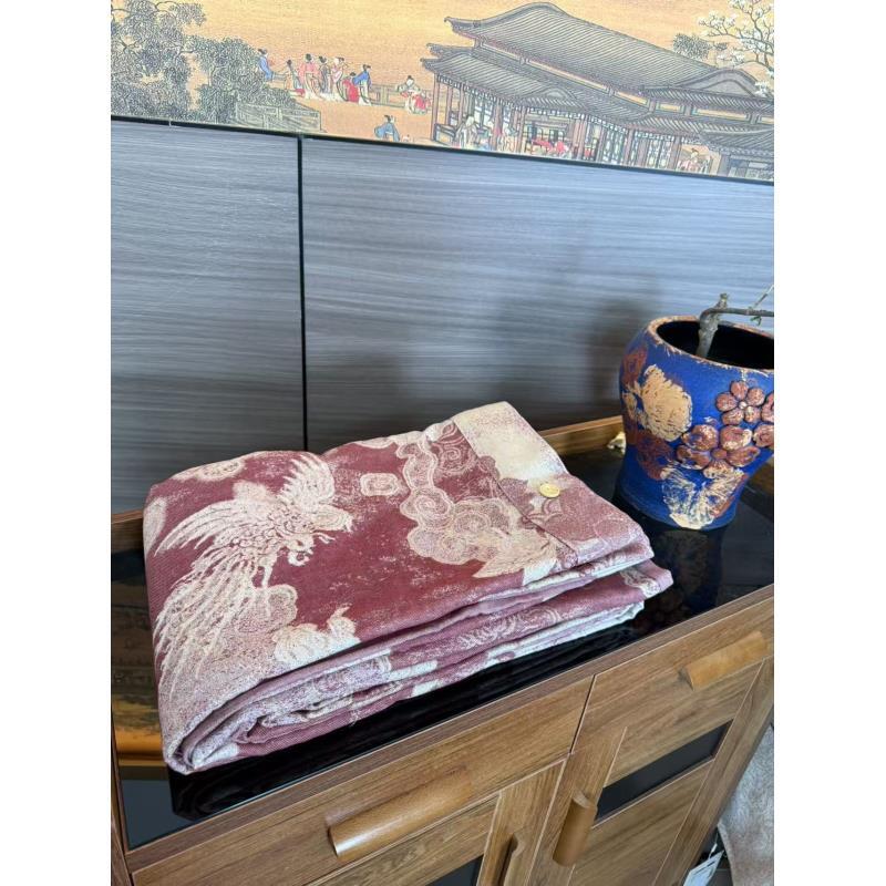 【DADONG·丹凤云纹】200*230麻被罩轻奢多功能可机洗