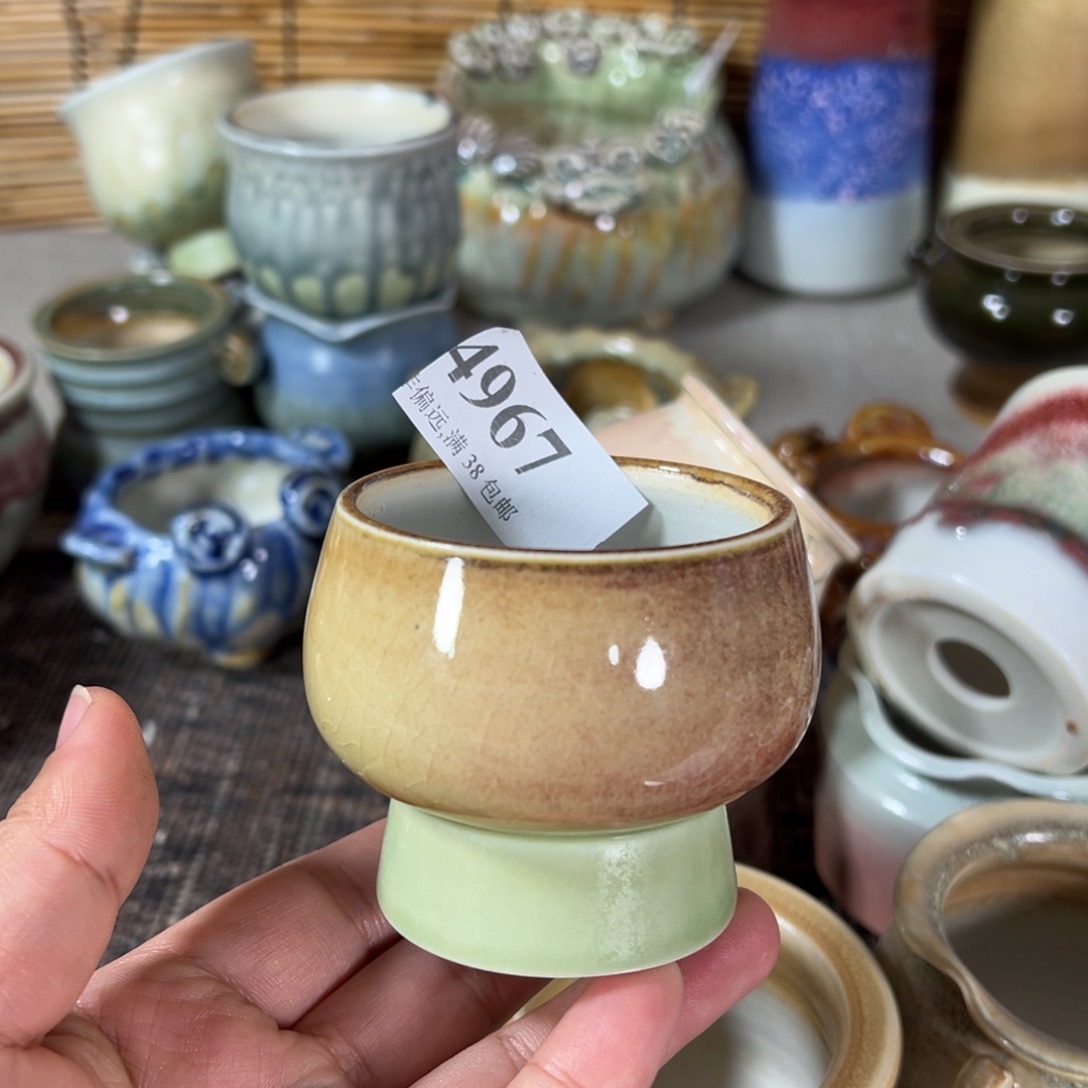 红陶景德镇手工花盆