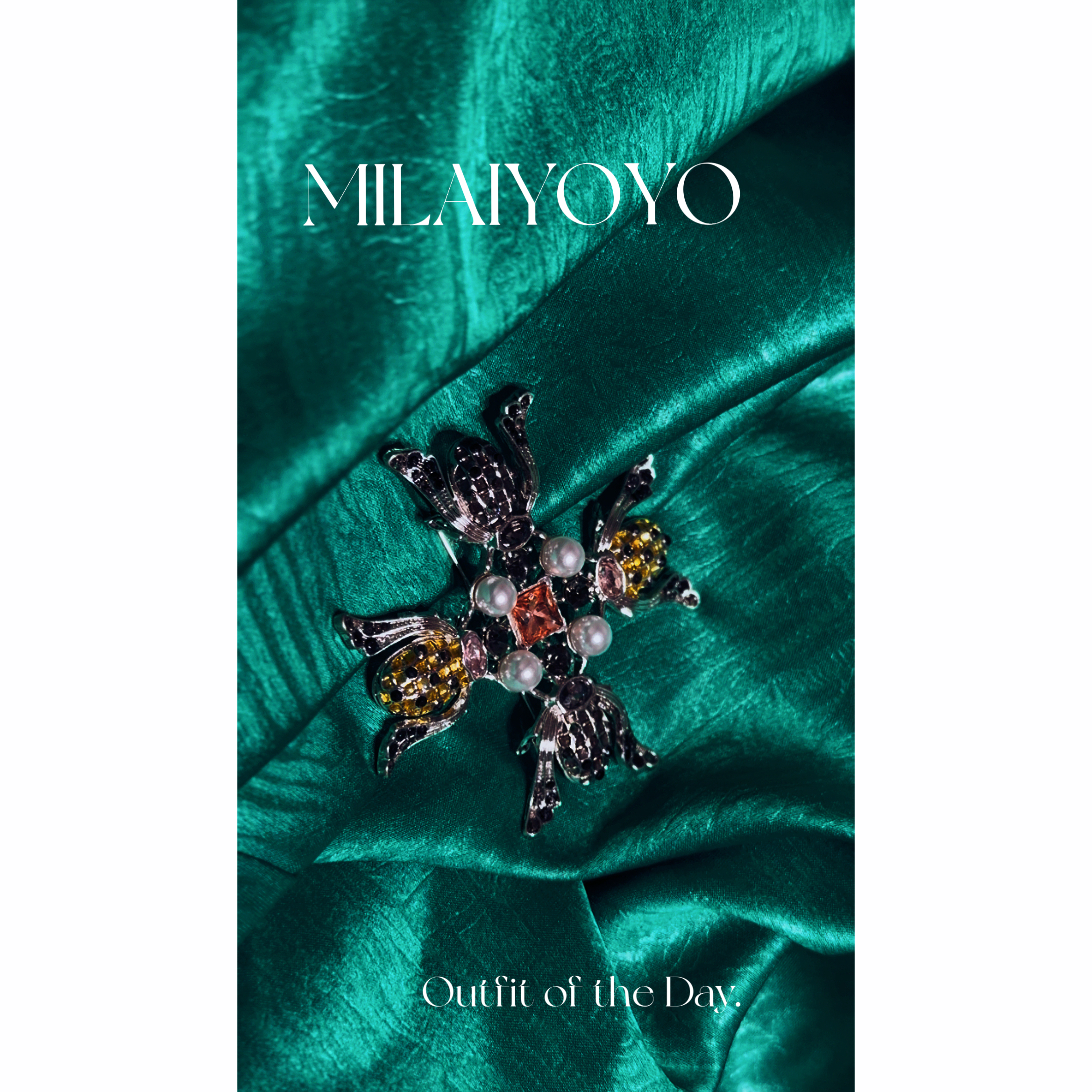 合金胸针 芈莱尤优-新款【星曜】复古十字金属胸针