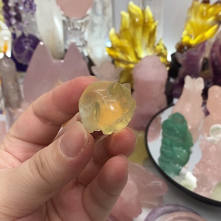 摆件未镶嵌水晶水晶有瑕