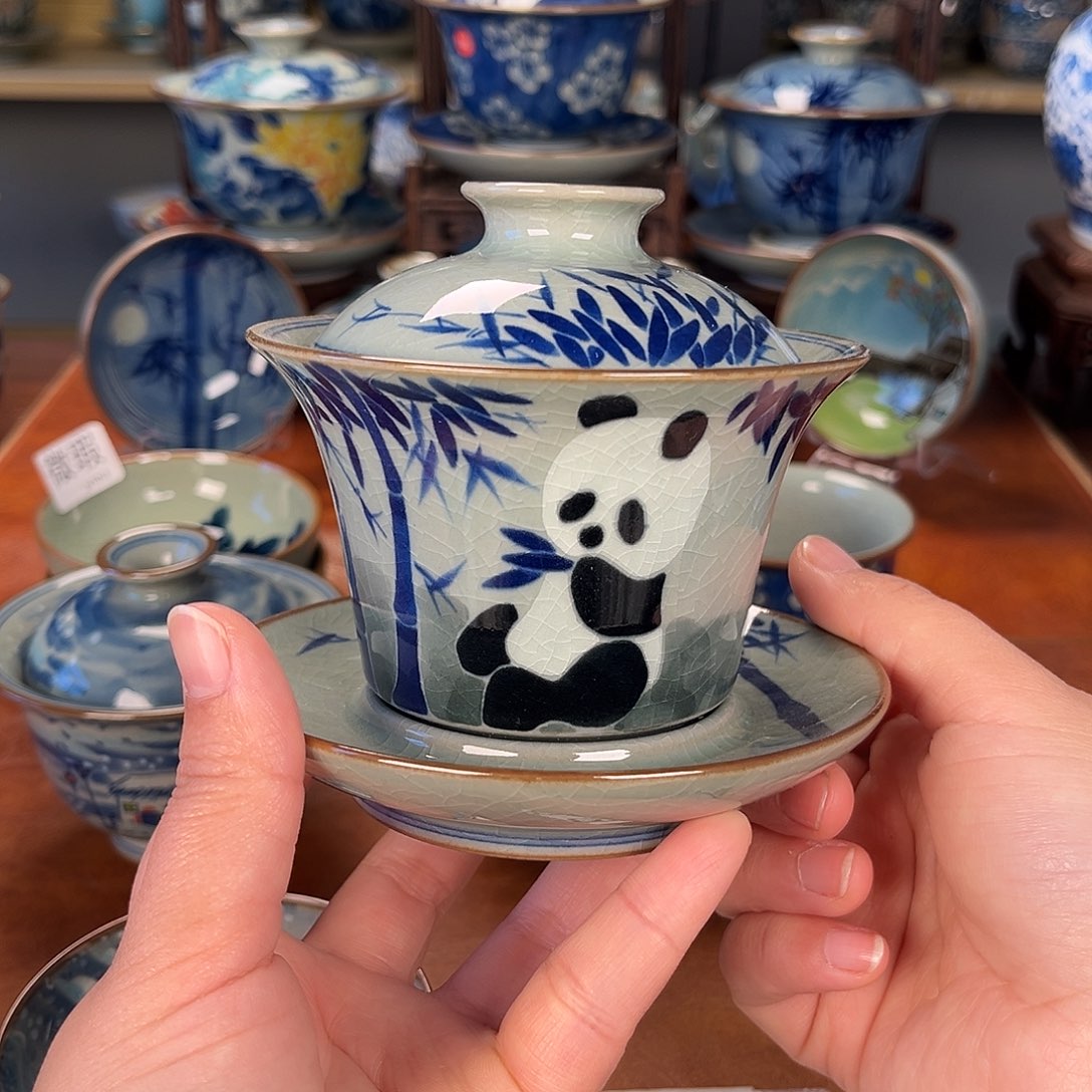 杯盖碗景德镇陶瓷