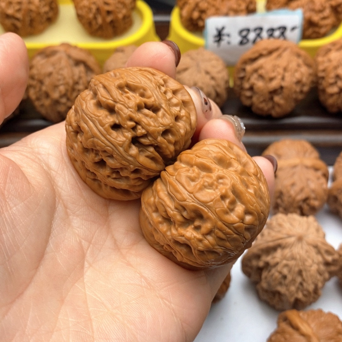 安***步把件文玩核桃612号元宝