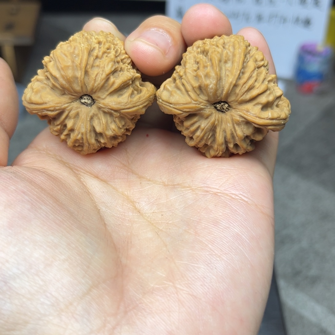 文玩核桃把件涿鹿南疆石