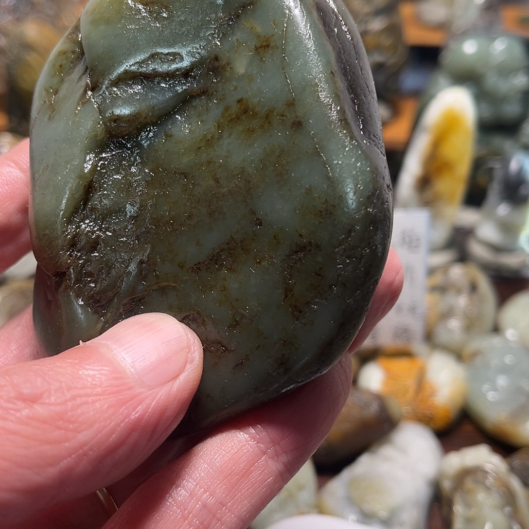 刀***仔和田玉未镶嵌挂件