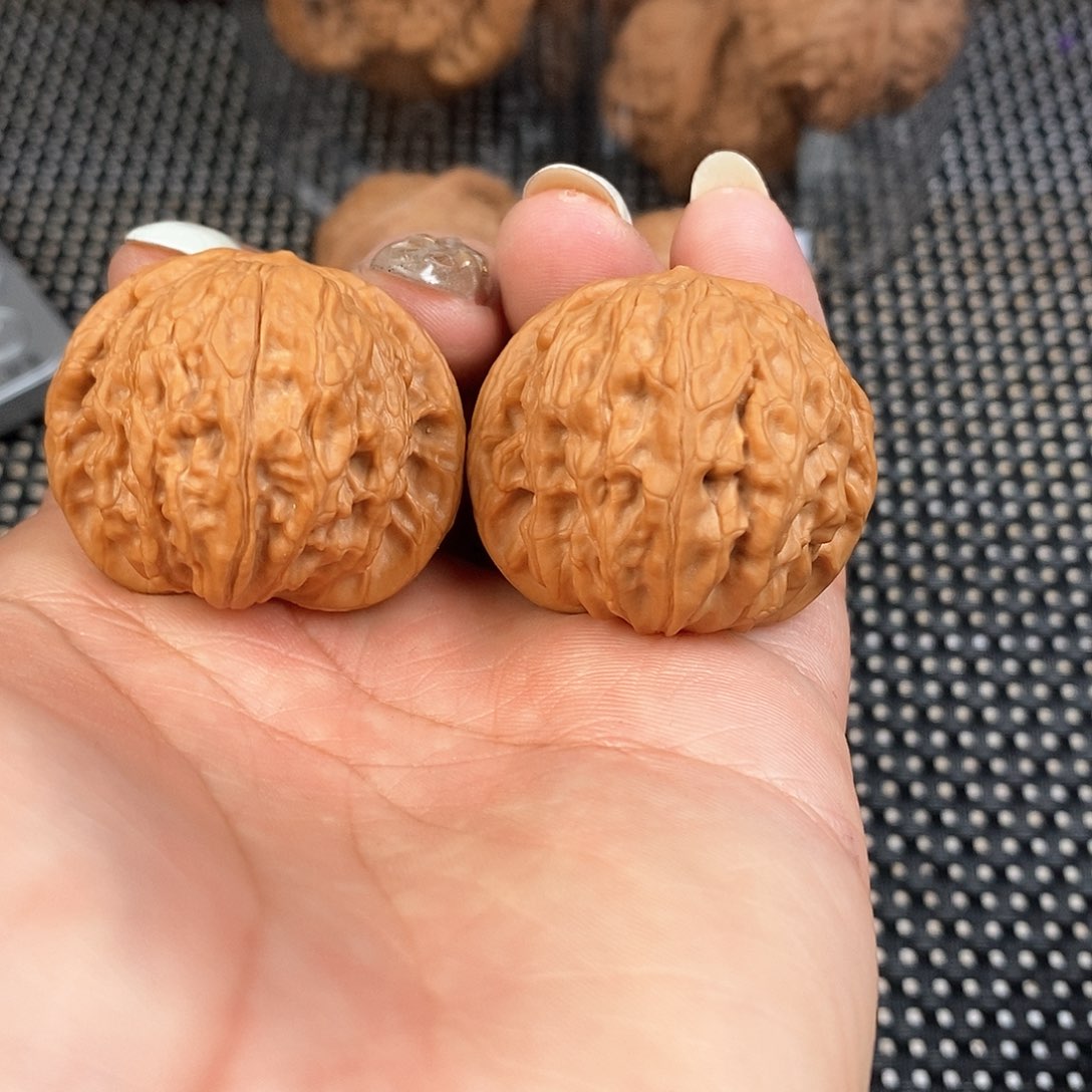 文玩核桃把件35➕全品红豆