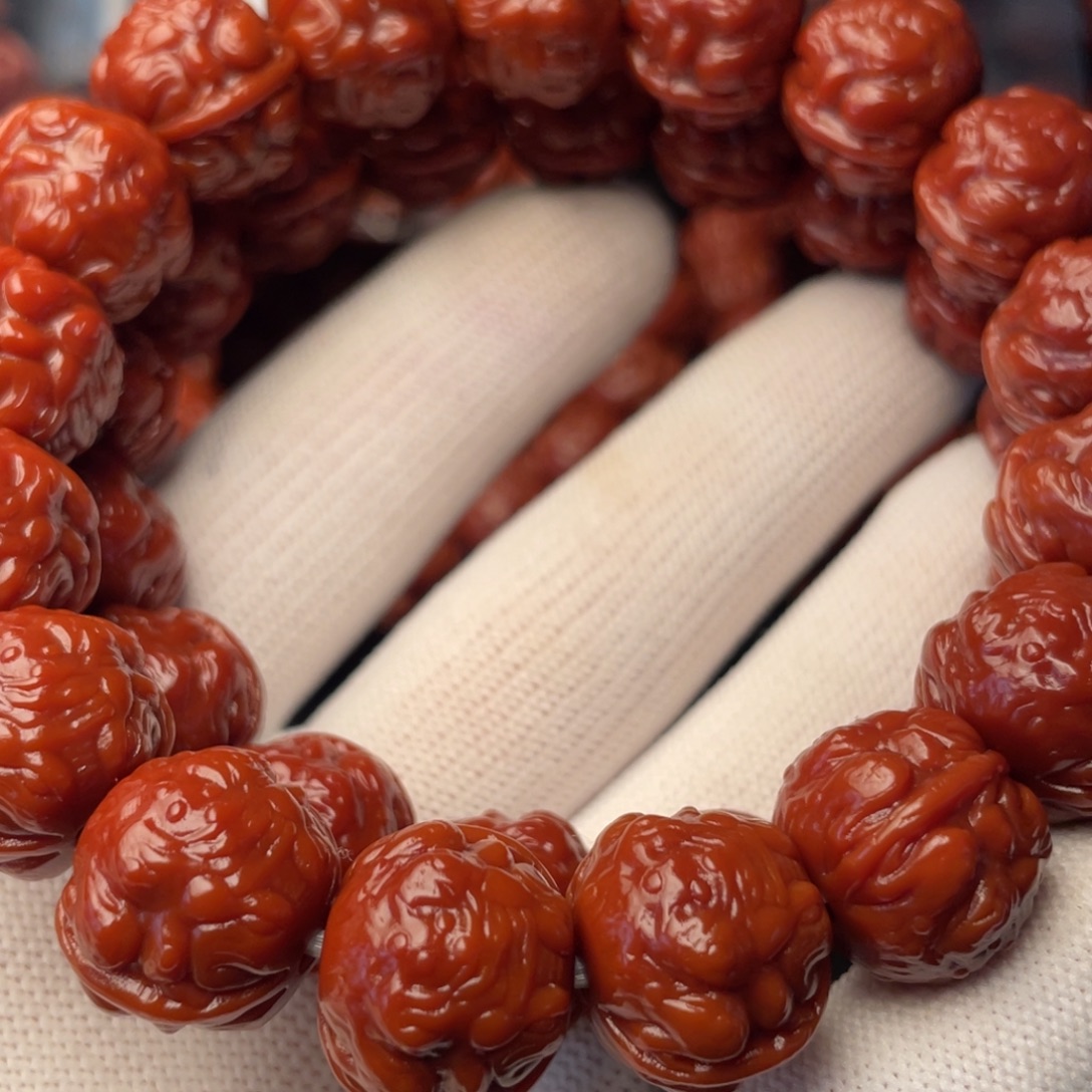 T***°手串猴头核桃蟾王