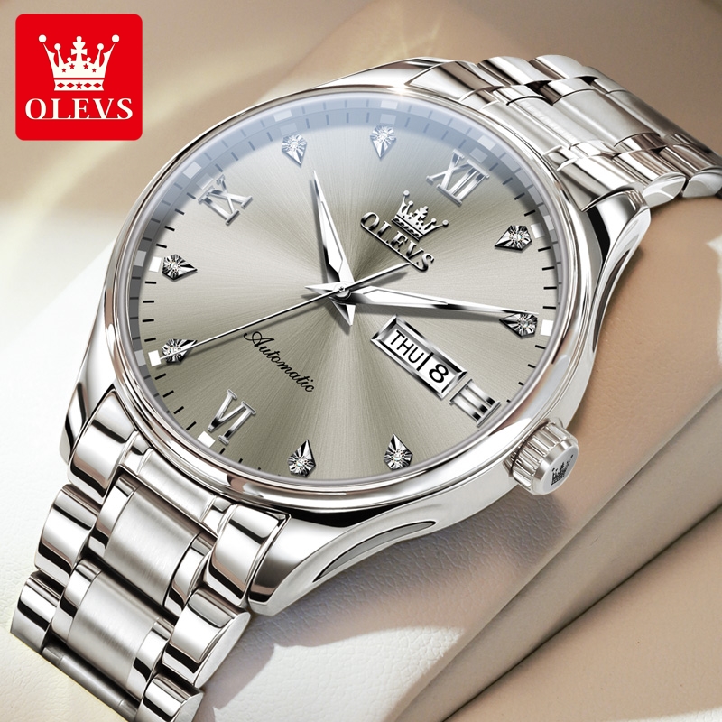 《瑞士认证品牌》欧利时手表男全自动机械表时尚手表机械表