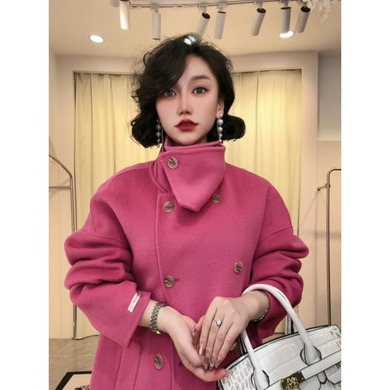 亏品【一生一件羊绒大衣】长款高定款羊毛大衣气质时尚YR0367