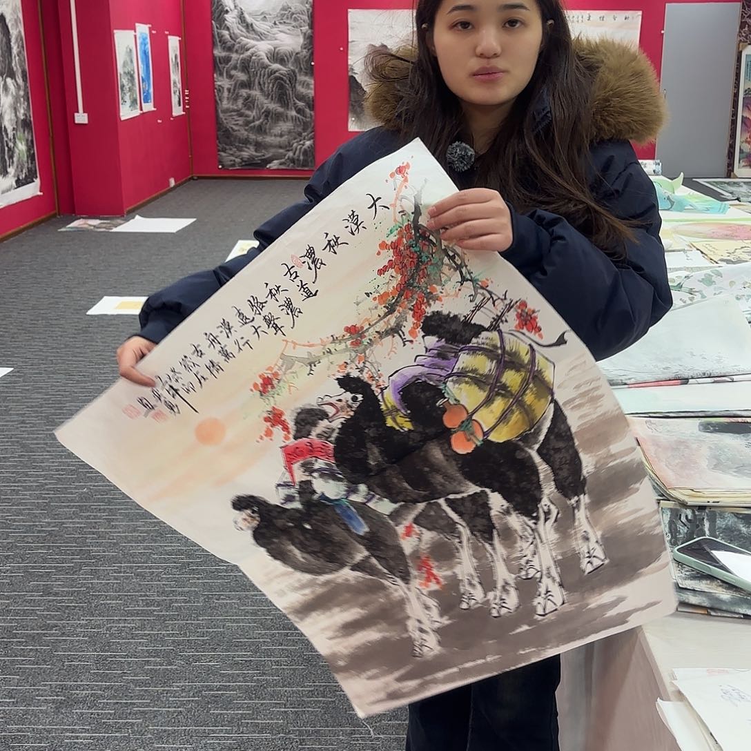 国画国画作品纯手绘