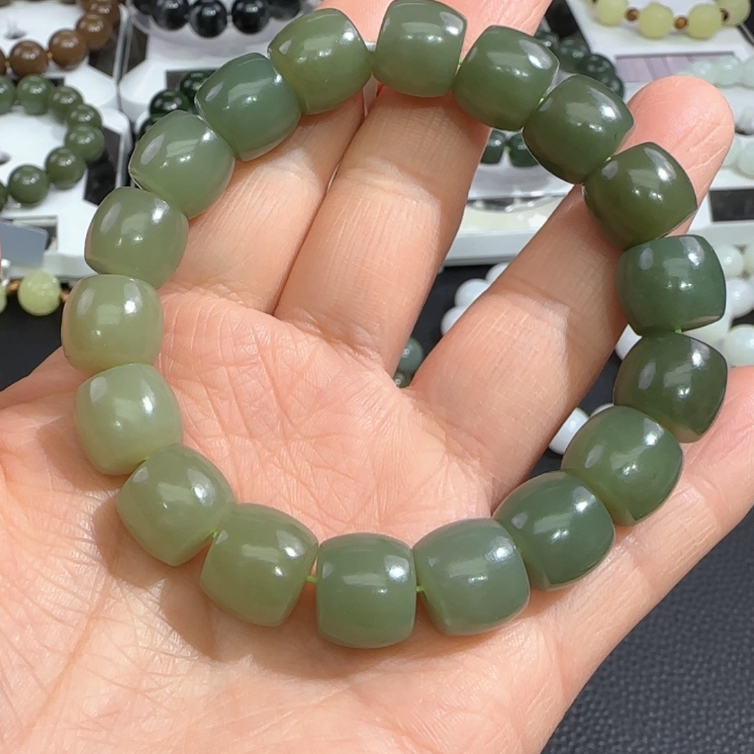 和田玉手链未镶嵌