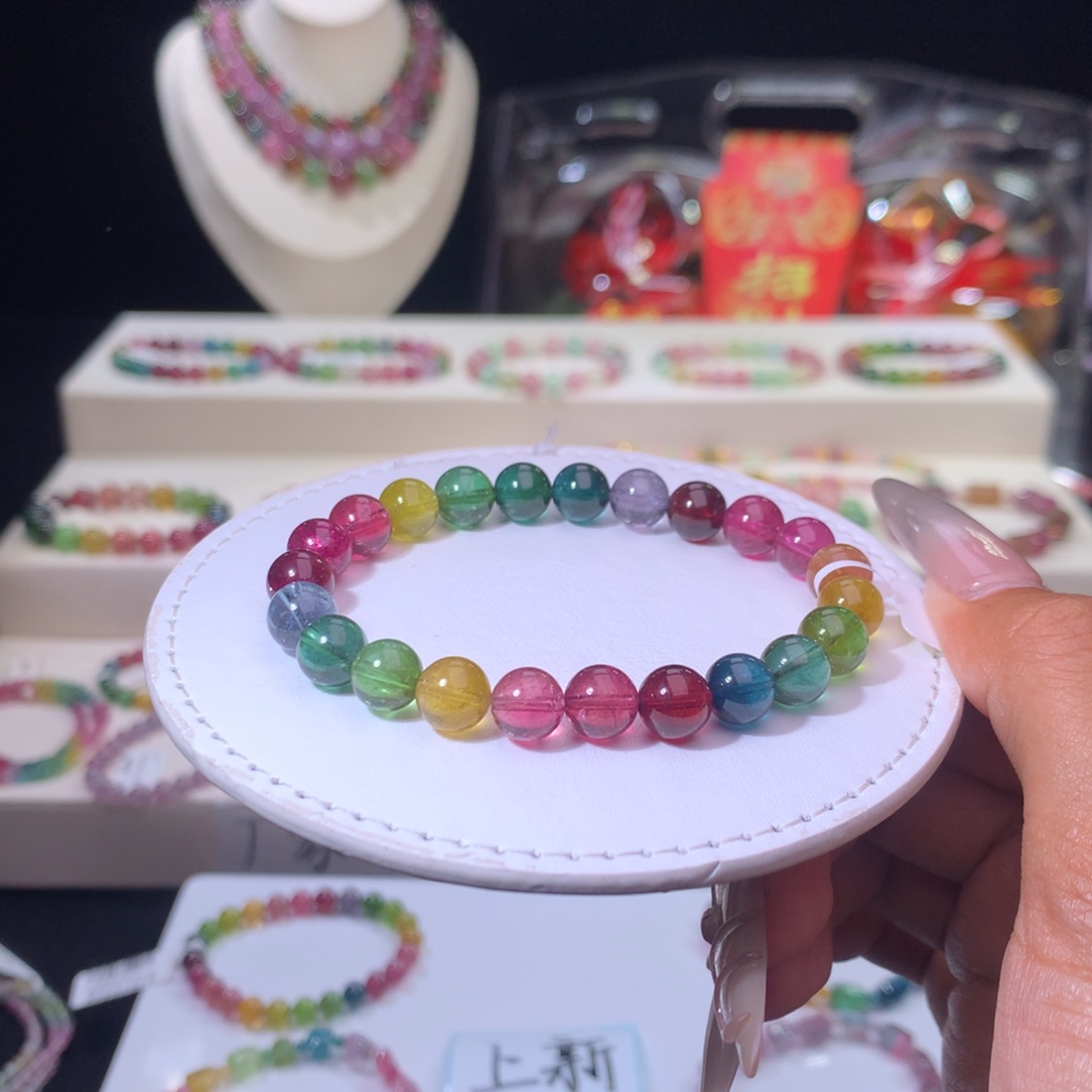 碧玺手链未镶嵌碧玺