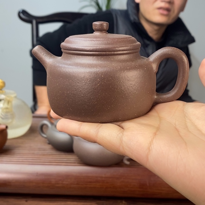 茶壶紫泥处理德钟千禧紫泥150cc