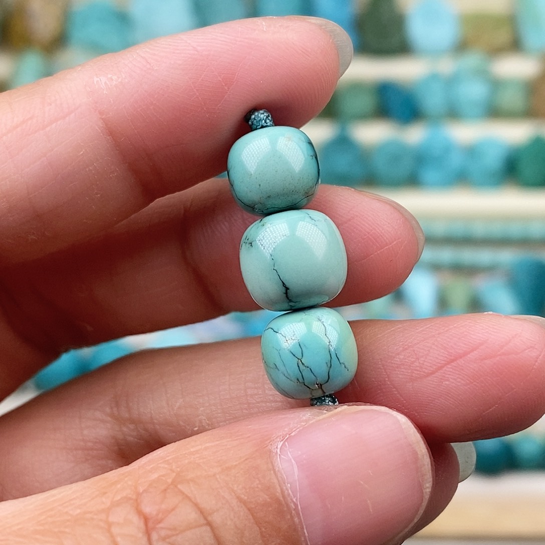 未镶嵌绿松石珠宝奇石10-8,3