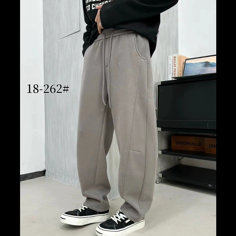 瑶【加奥利绒弯刀休闲裤】男士潮牌简约星空卫衣加奥利绒弯刀裤262