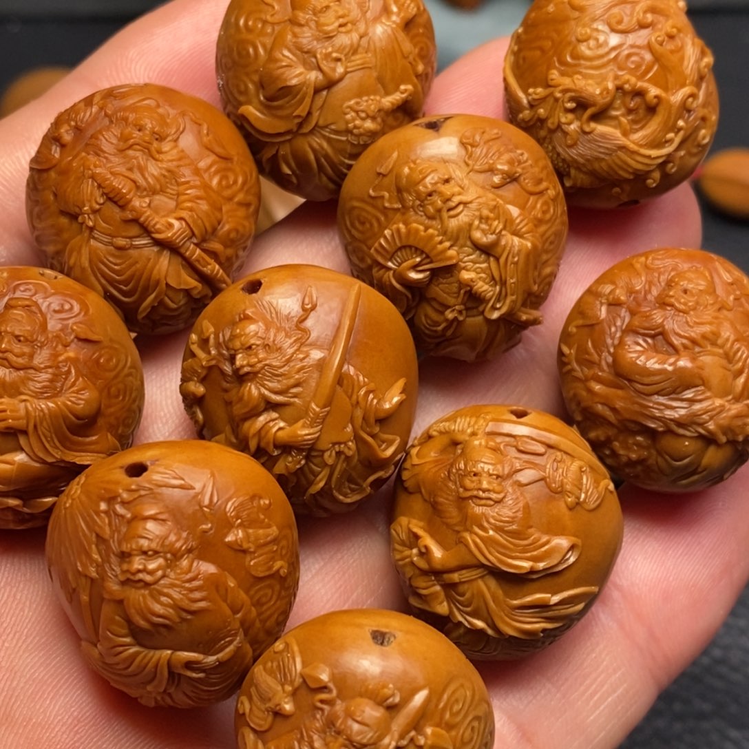 橄榄核手串/手链钟馗